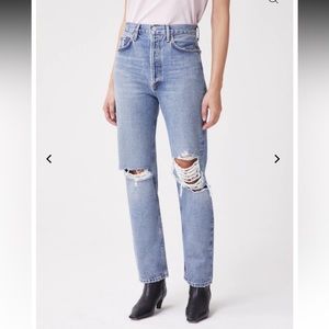 Agolde 90’s Pinch Waist in Backdrop